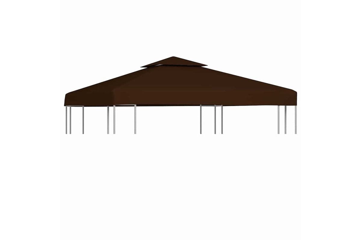 Vidaxl 46615 2-tier Gazebo Top Cover 3x3 M Brown