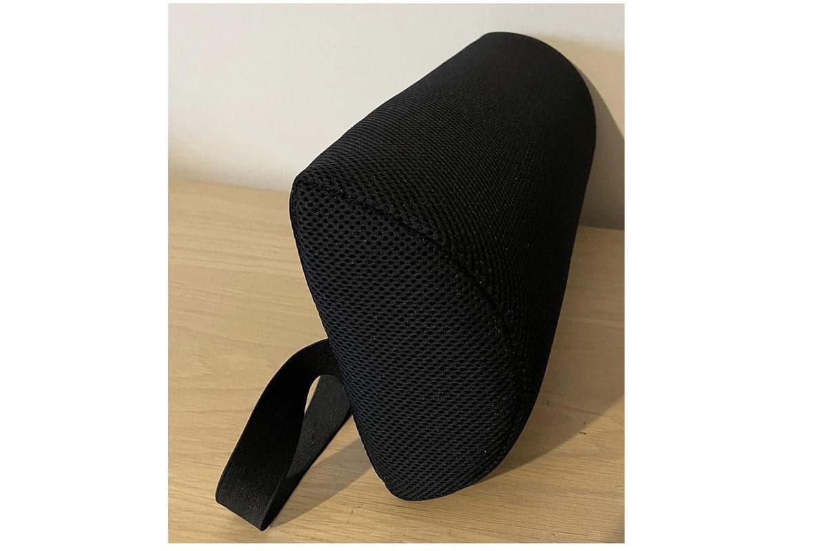 Hemmka Health Memory Foam Soft D-lumbar Roll | Joint Support | Visco Memory Foam | 42x18x10cm