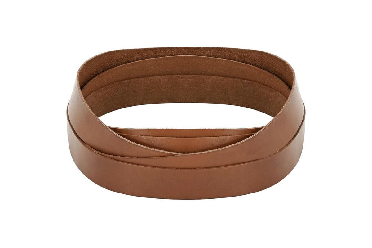 Vidaxl Leather Strap 1 Brown 500 X 35 Cm Leather