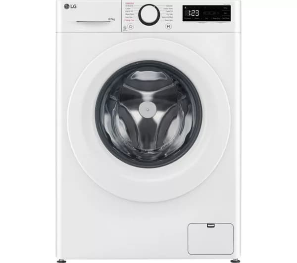 LG Series 3 Counter-Depth MAX FWY385WWLN1 8 kg Washer Dryer - White