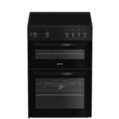 Indesit 60cm Twin Cavity Cooker