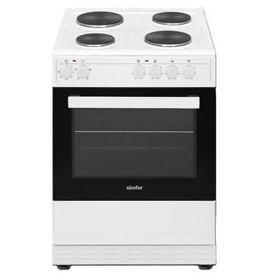 Simfer 60cm Electric Cooker - White