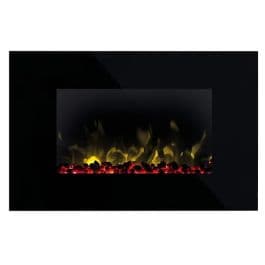Dimplex TLC20LX, Deluxe Wall Mounted Fire, Black