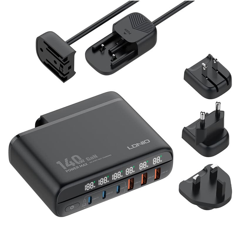LDNIO 140W GAN FAST CHARGER