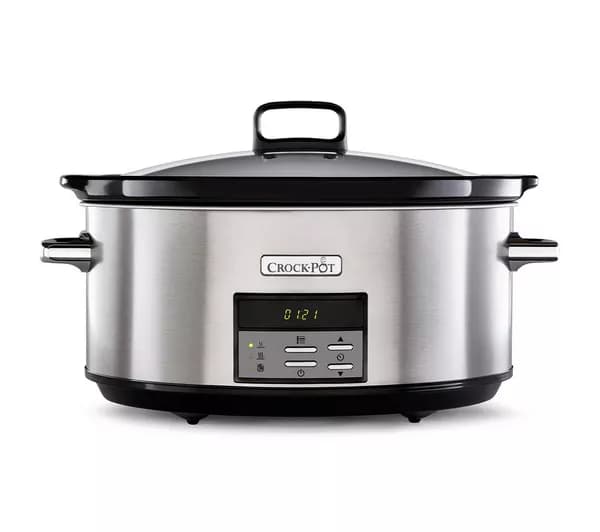CROCK-POT CSC063 Slow Cooker - Stainless Steel