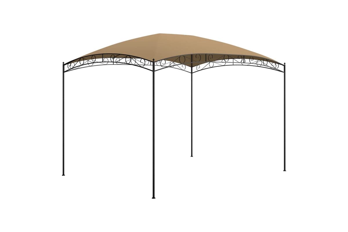 Vidaxl 313910 Gazebo 3x4x2.65 M Taupe