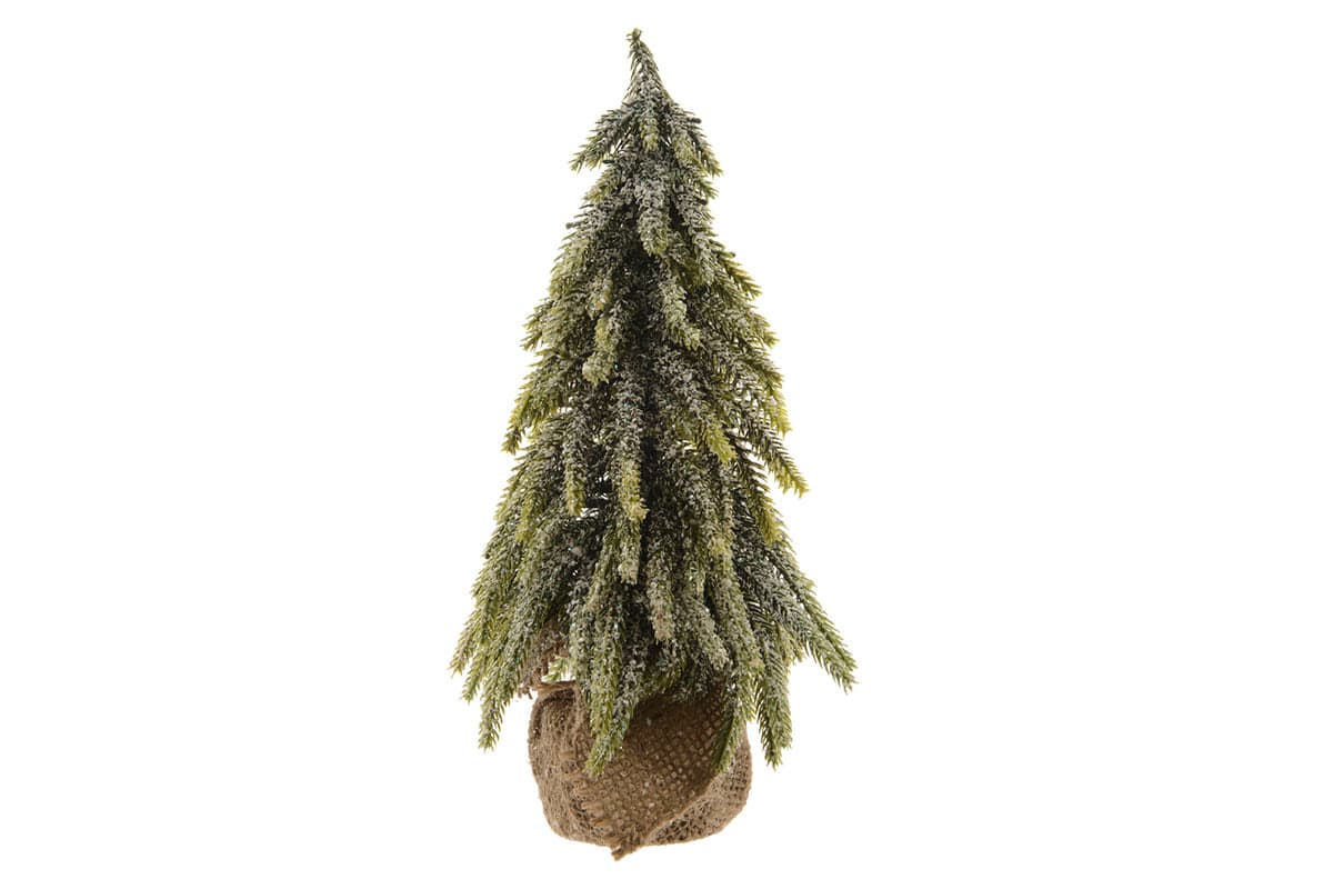 Mini Snowy Indoor Christmas Tree | Green | 27 cm