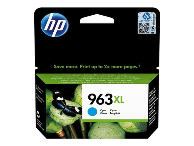 HP - 963XL - High Yield - cyan - original - ink cartridge