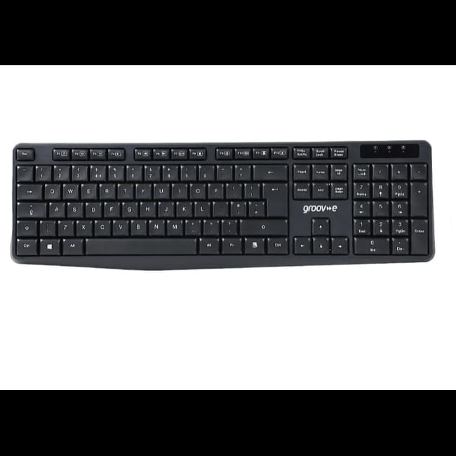 Groove Wireless Full Size Keyboard | Black | GVPC17BK
