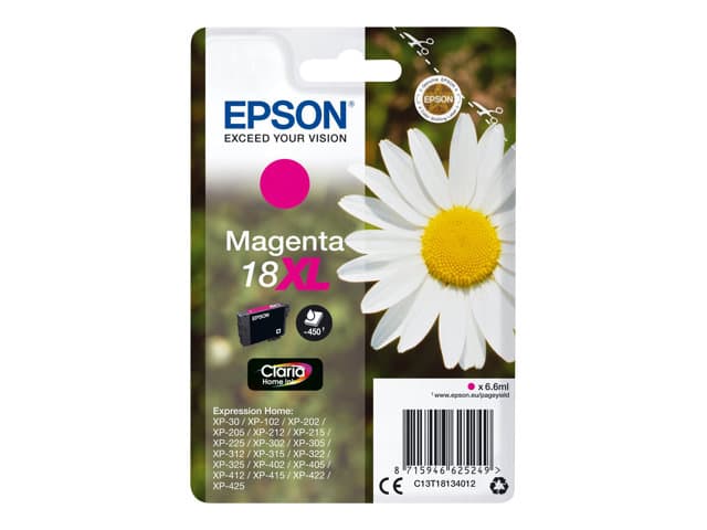 EPSON - 18XL - XL - magenta - original - ink cartridge