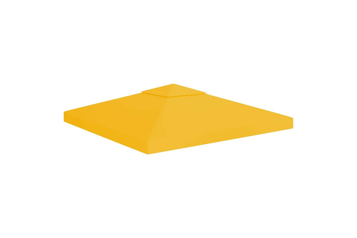Vidaxl 312073 2-tier Gazebo Top Cover 3x3 M Yellow