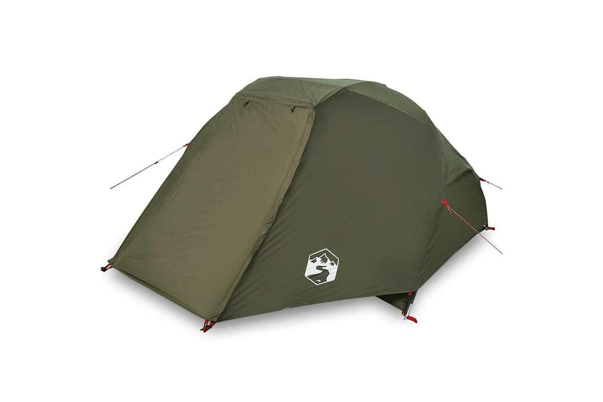 Vidaxl Fishing Tent 3-person Olive Green Waterproof