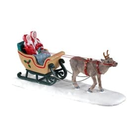 North Pole Sleigh Ride Standing Ornament