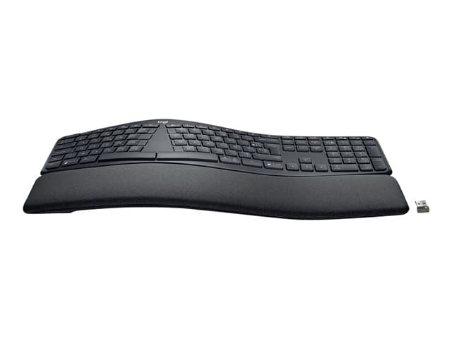 LOGITECH - Ergo Series ERGO K860 for Business - keyboard full size - AZERTY - French - graphite Input Device