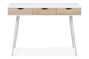Bea Office Desk | Oak | White
