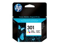 HP - 301 - colour (cyan, magenta, yellow) - original - ink cartridge