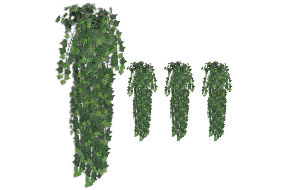 Artificial Ivy Bushes 4 Pcs Green 90 Cm