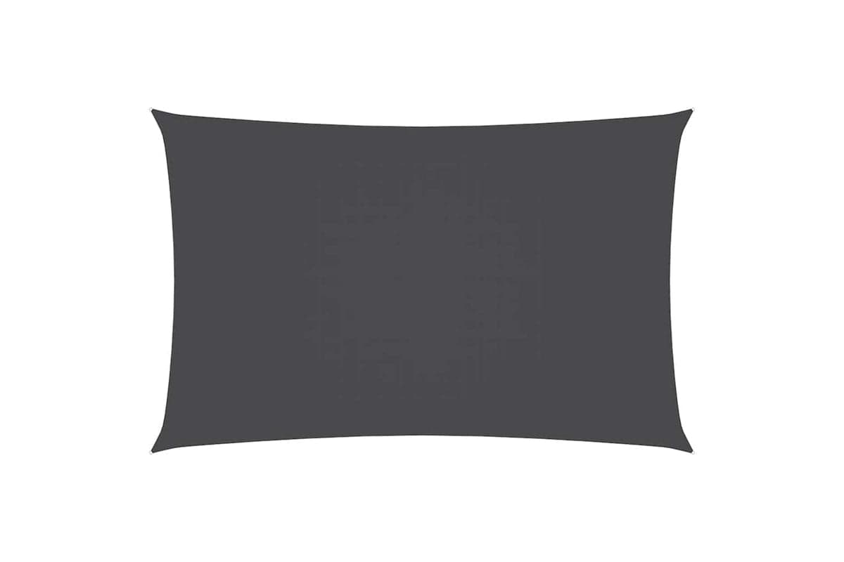 Vidaxl 135111 Sunshade Sail Oxford Fabric Rectangular 5x8 M Anthracite
