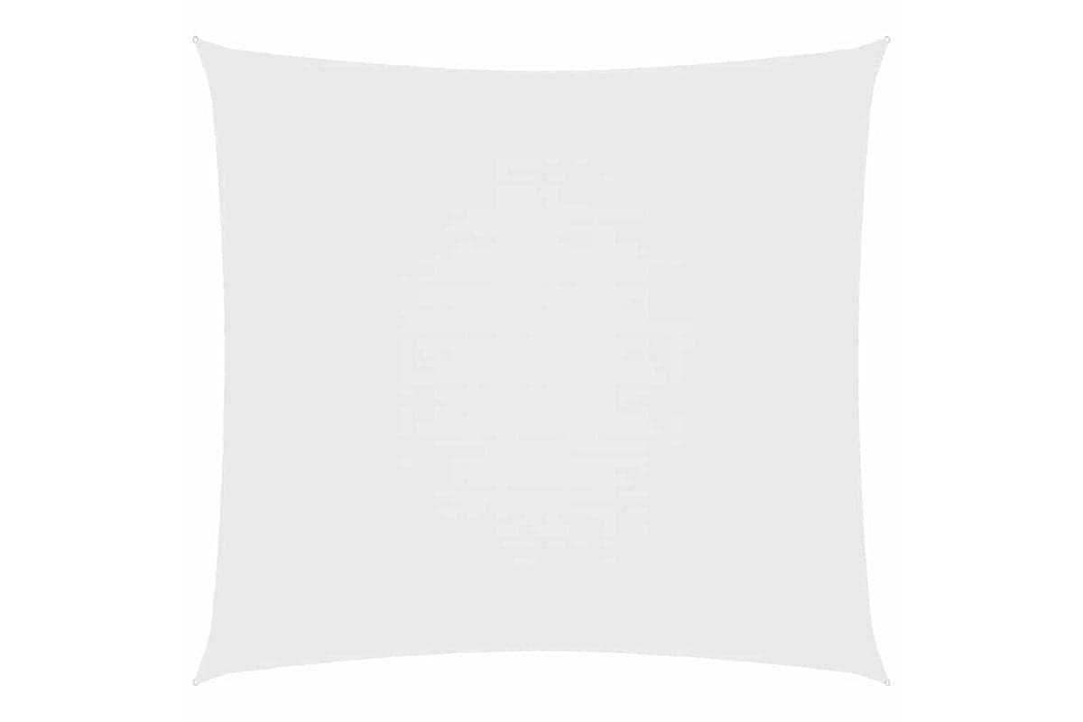 Vidaxl 135252 Sunshade Sail Oxford Fabric Square 6x6 M White