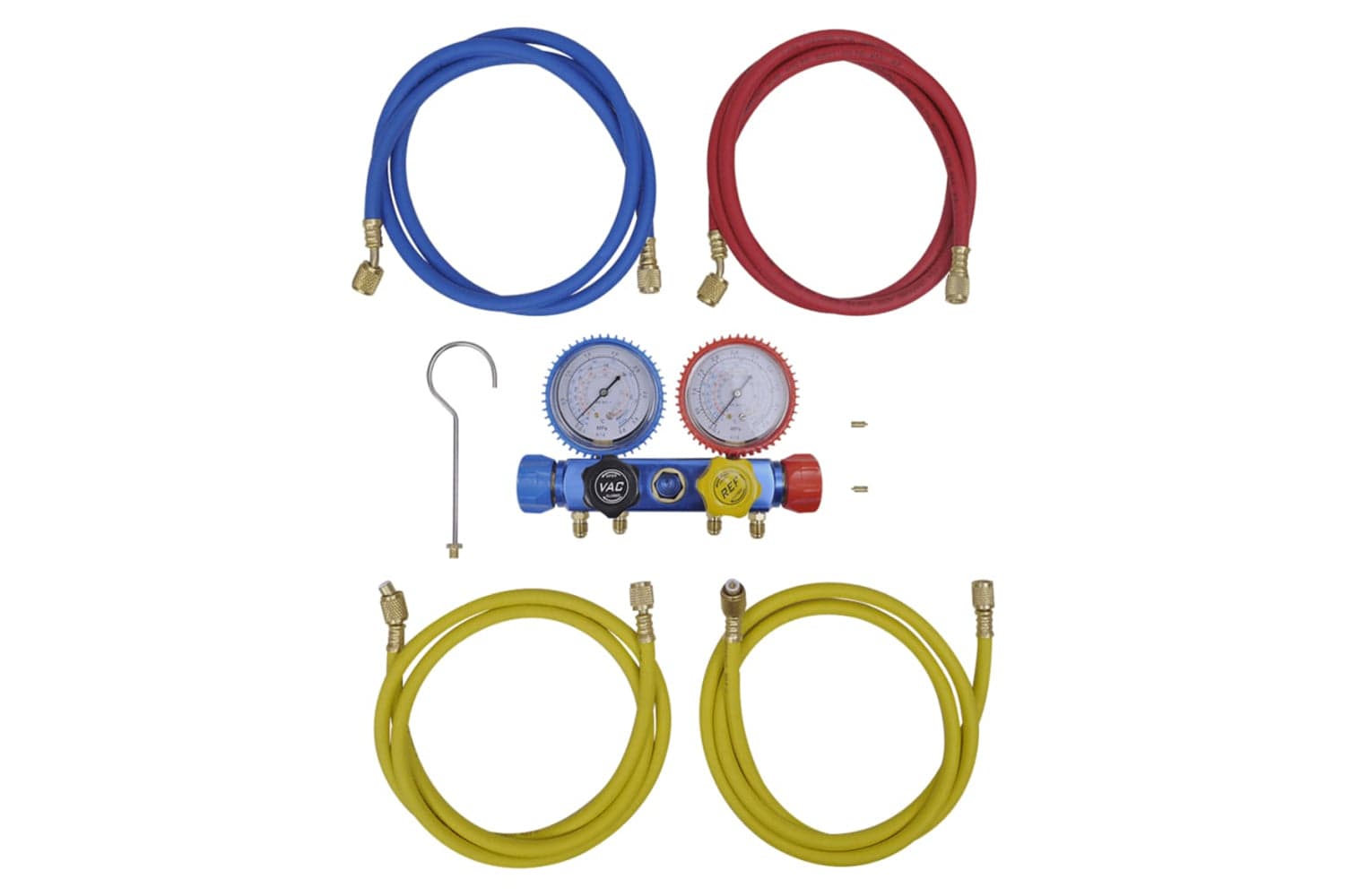 Vidaxl 4-way Manifold Gauge Set