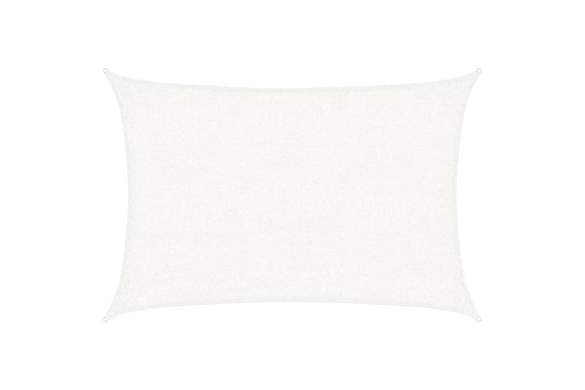 Vidaxl 311227 Sunshade Sail White 2x3 M Hdpe