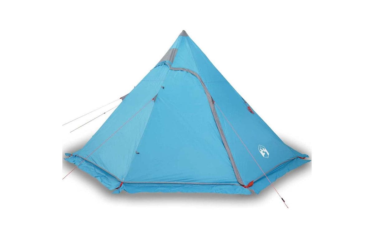 Vidaxl Camping Tent Tipi 5-person Blue Waterproof