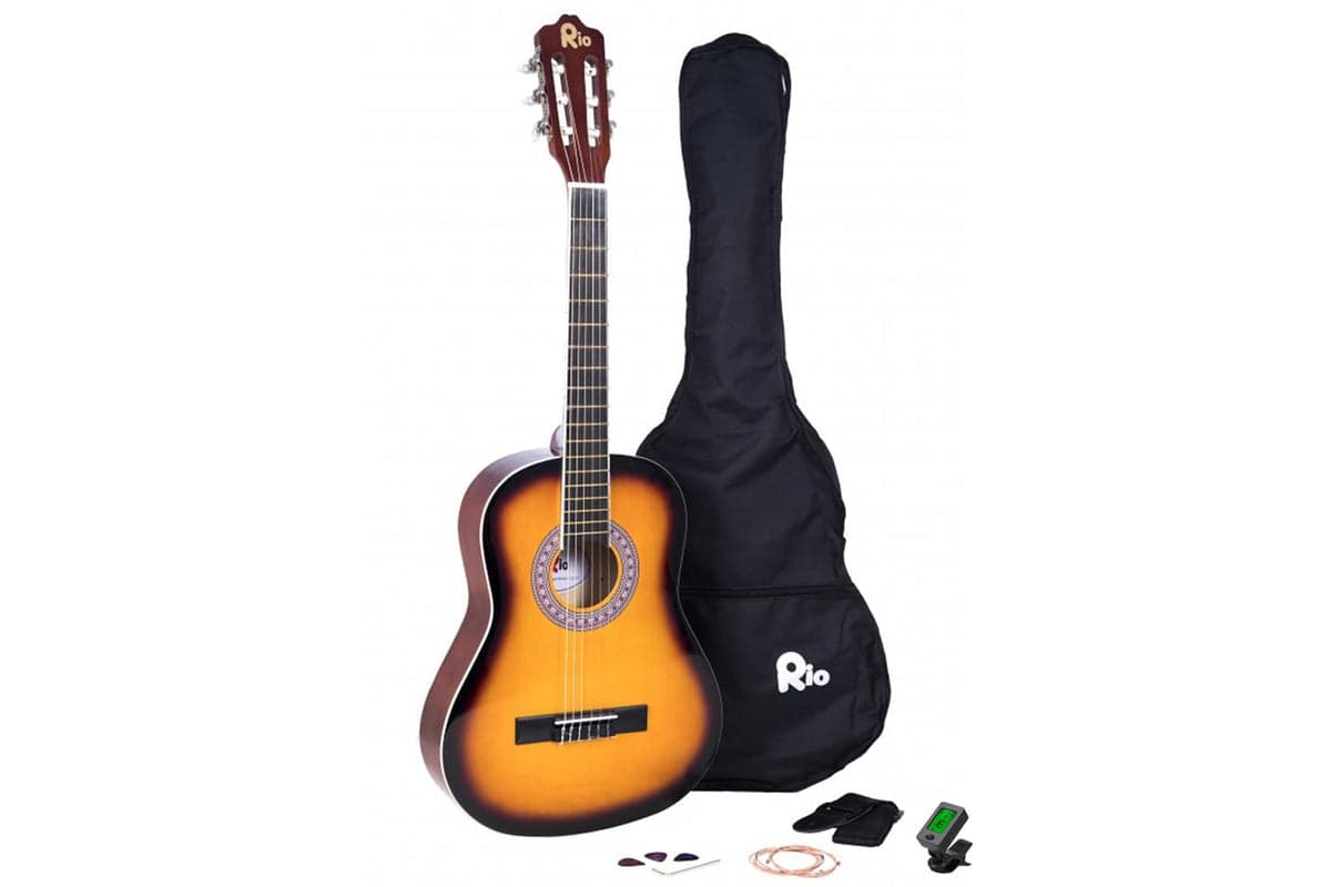 Rio 4/4 Size Acoustic Classical Guitar | Sunburst