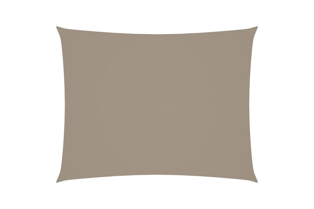 Vidaxl 135443 Sunshade Sail Oxford Fabric Rectangular 6x8 M Taupe