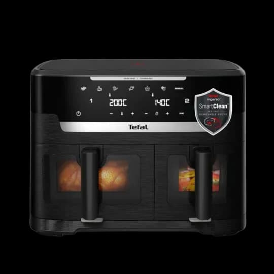 Tefal Ingenio 11L Dual Air Fryer - Black | EY9478G0