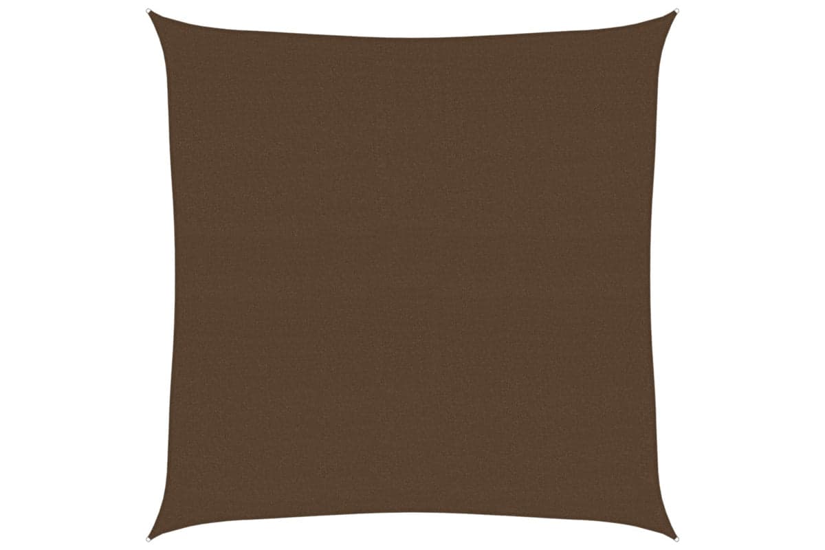 Vidaxl 311775 Sunshade Sail Brown 7x7 M Hdpe