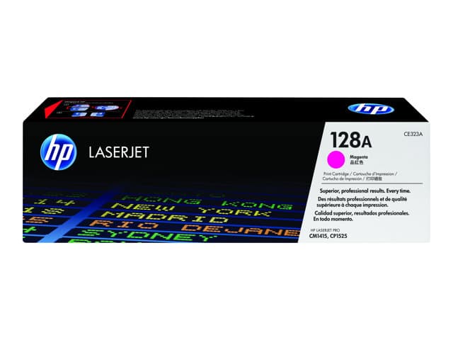 HP - 128A - magenta - original - LaserJet - toner cartridge (CE323A)