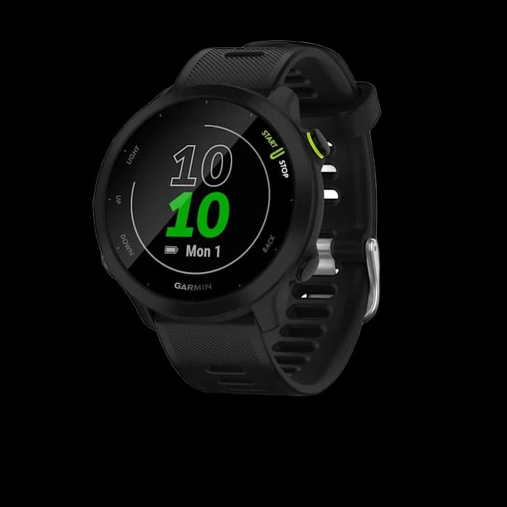 Garmin Forerunner 55 42MM Smart Watch - Black | 49-GAR-010-02562-14