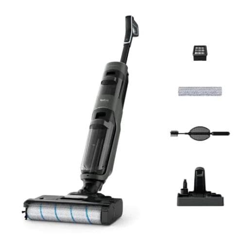 TEFAL X-CLEAN 4 CORDLESS WET & DRY VACUUM MOP – GREY