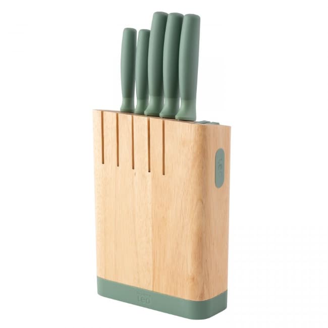 Berghoff Leo 6 Piece Knife Block Forest Green | 3950351