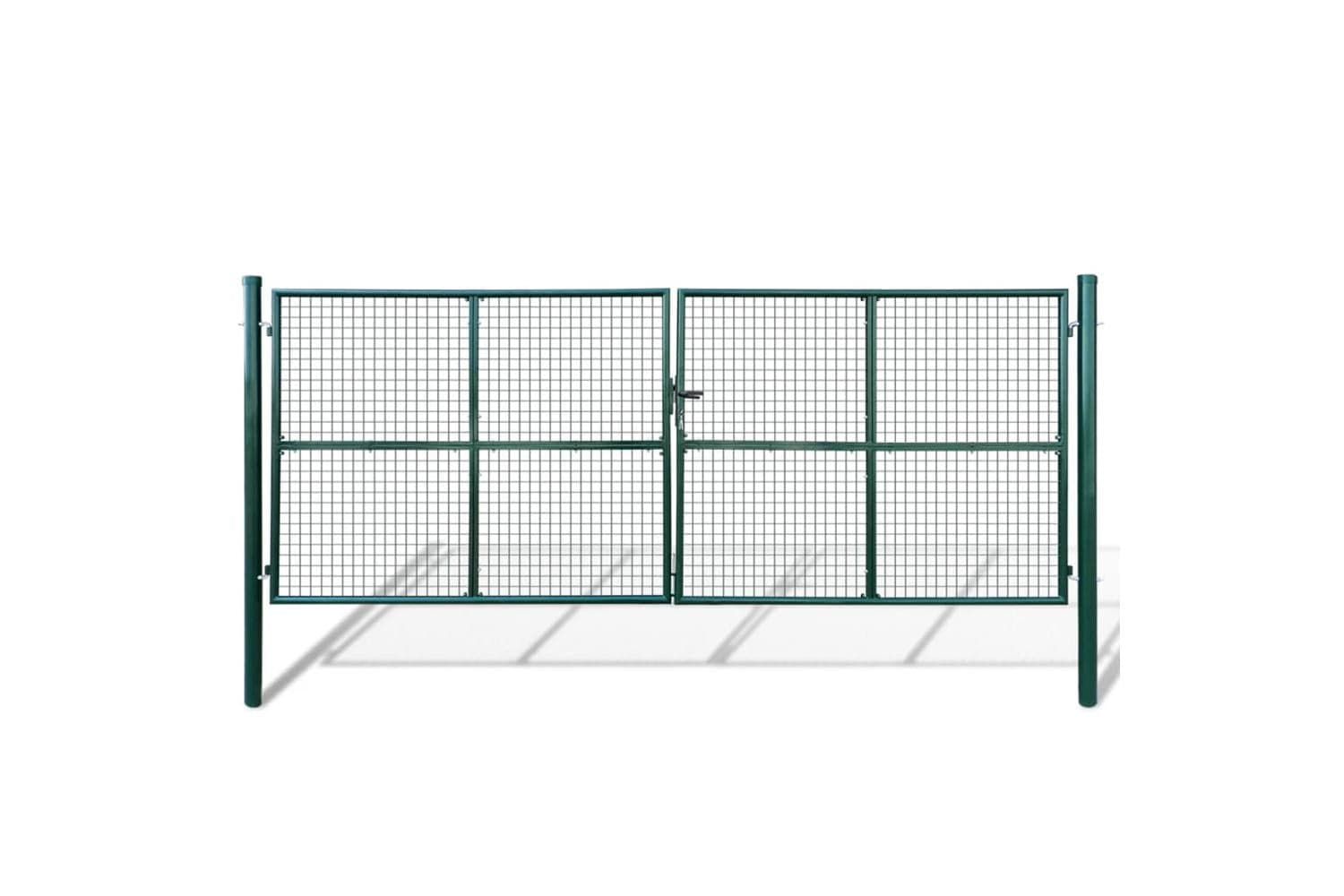 Vidaxl Mesh Garden Gate 415 X 200 Cm / 400 X 150 Cm