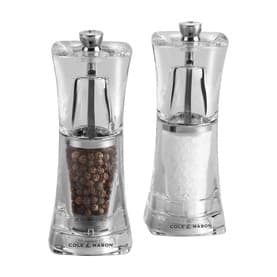 Crystal Salt & Pepper Mill Gift Set