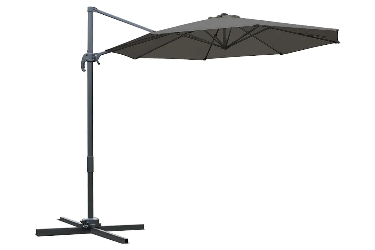 Outsunny 360° Rotation Parasol Umbrella