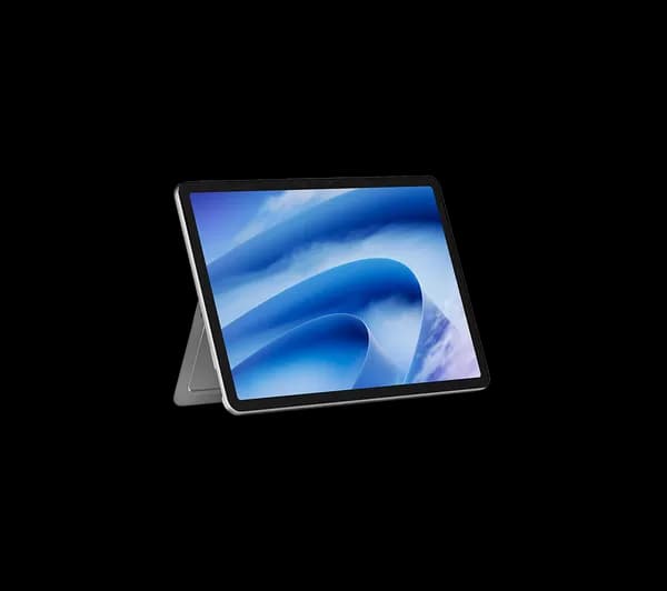 MICROSOFT Surface Pro 12" 2 in 1 Laptop, Copilot+ PC - Snapdragon X2 Plus, 256 GB UFS, Platinum