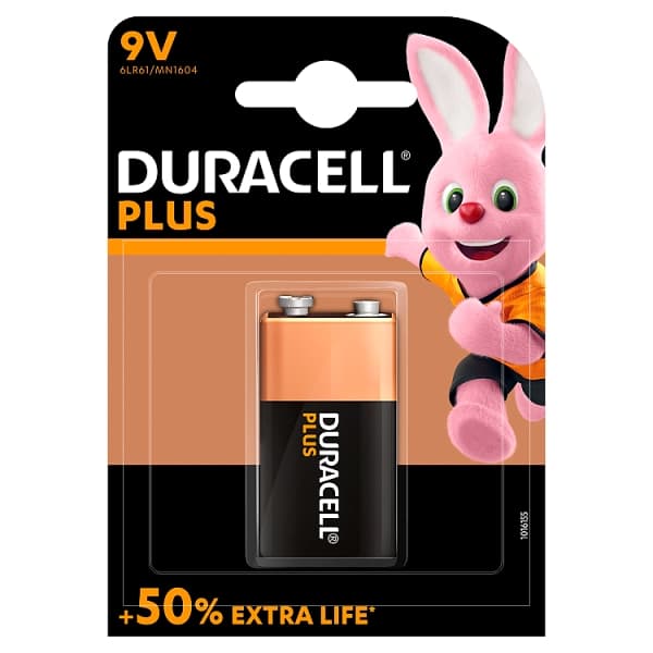 DURACELL 9 Volt Plus Power Battery...
