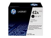 HP - 42A - black - original - LaserJet - toner cartridge (Q5942A)