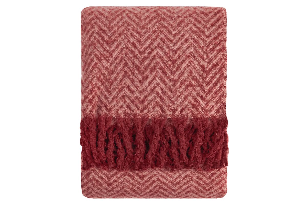 Sophie Throw | Pink/Burgundy | 130 x 180 cm