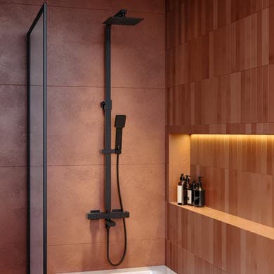 Zana Exposed Shower With Bath Spout