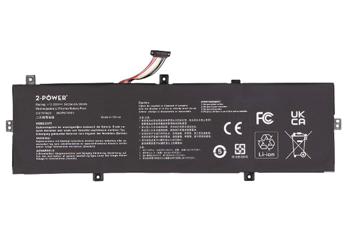 2-Power Main Battery Pack 11.55V 3400mAh