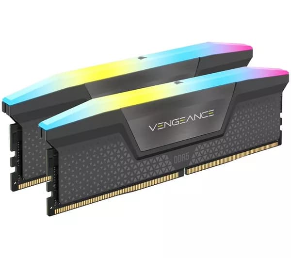 CORSAIR VENGEANCE RGB 16 GB DDR5 6000 MHz PC RAM
