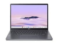 ACER - Chromebook Plus 514 CBE594-2 - Intel Core 5 - 120U / up to 5 GHz - Chrome OS - Intel Graphics - 16 GB RAM - 256 GB SSD NVMe, 3D Triple-level Cell (TLC) - 14" IPS 1920 x 1200 - Wi-Fi 7 - steel grey - kbd: UK