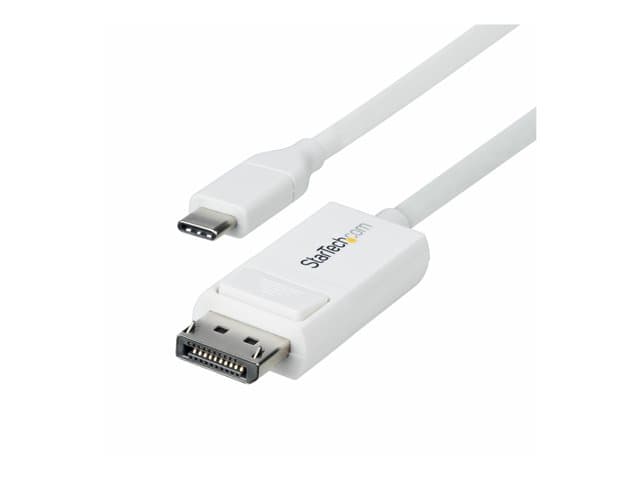 STARTECH.COM - StarTech 6.6ft (2m) USB C to DisplayPort 1.2 Cable, Bidirectional - DisplayPort cable - USB-C to DisplayPort - 1.9 m
