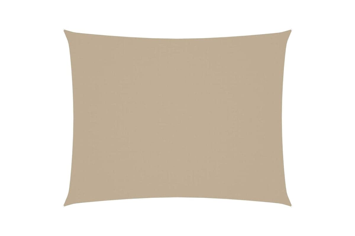 Vidaxl 135164 Sunshade Sail Oxford Fabric Rectangular 5x6 M Beige