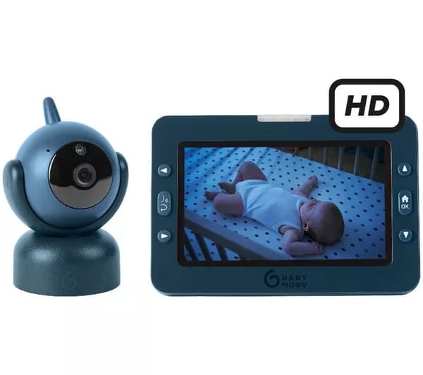 BABYMOOV Yoo Master+ 5" HD Motorised Baby Video Monitor - Blue