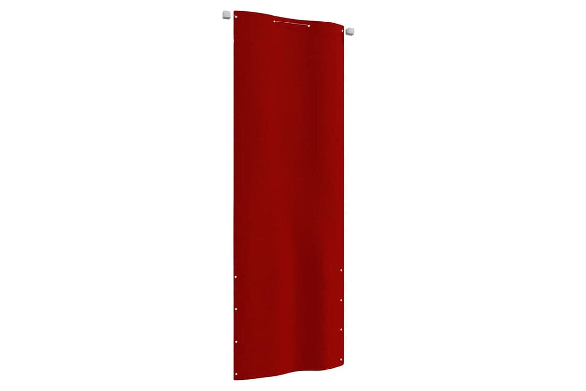 vidaXL 148543 Balcony Screen Red 80x240cm Oxford Fabric