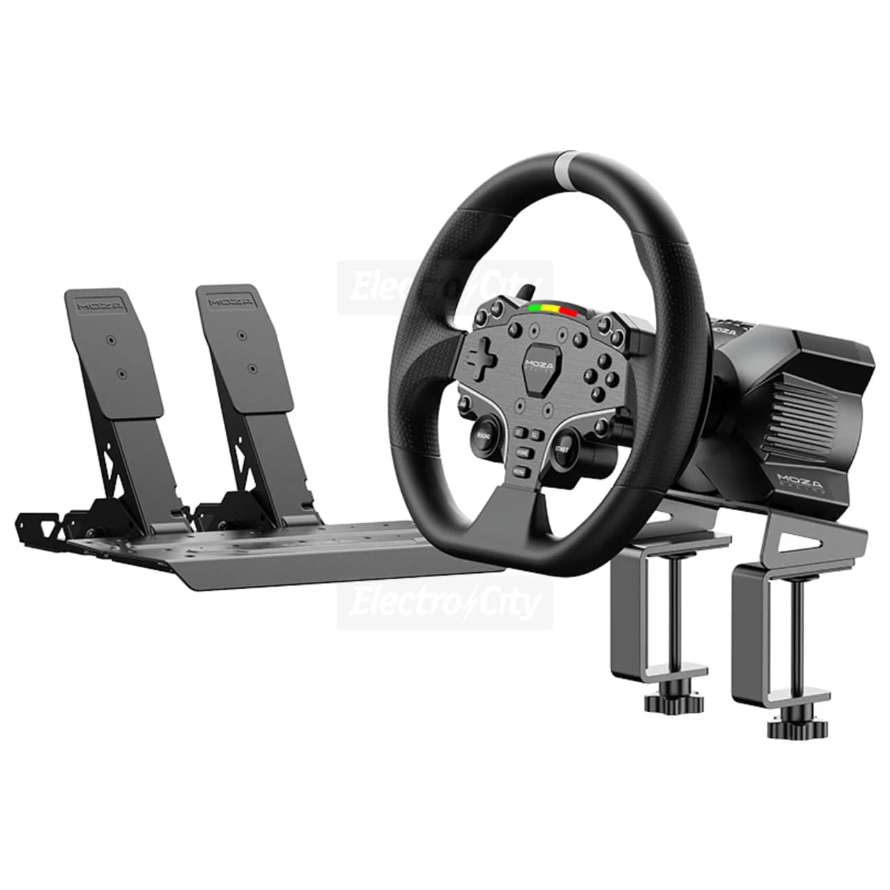 Moza Racing R3 Direct Drive Racing Wheel and SR-P Lite Pedals Bundle for PC